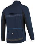 Softshellowa kurtka rowerowa Rogelli BARRIER z delikatnym ociepleniem, niebieska - 2