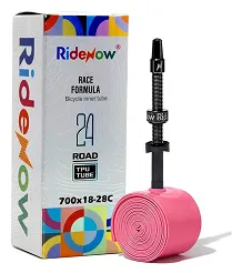 Dętka RideNow TPU ALU 700x18-28 SV (Presta) – Wentyle 45/65/85 mm – Super Light, 24 g