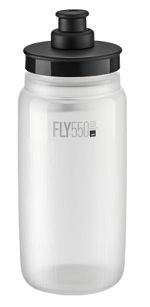 Bidon Elite FLY TEX 550ml - clear/black