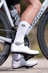 Wysokie skarpety sportowe Rogelli DISTANCE białe - 4