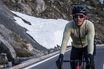 Wydajna bluza rowerowa Rogelli DISTANCE DWR piaskowa - 7
