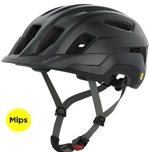Kask rowerowy Alpina PARANUS MIPS - Black Midnight-grey