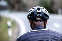 Kask rowerowy Rogelli PUNCTA z błyszczącą powierzchnią biały - 8