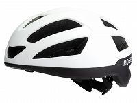 Kask rowerowy Rogelli PUNCTA z błyszczącą powierzchnią biały