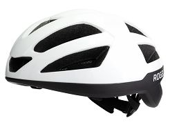 Kask rowerowy Rogelli PUNCTA z błyszczącą powierzchnią biały