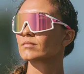 Okulary TIFOSI STASH CLARION race pink (3szkła 15,4% Pink, 41,4% AC Red, 95,6% Clear) - 4