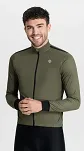 Bluza rowerowa Rogellii CORE z oddychającymi bokami, zielona khaki - 3