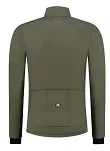 Bluza rowerowa Rogellii CORE z oddychającymi bokami, zielona khaki - 2