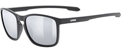 Okulary UVEX LGL 52 - black matt / mirror silver