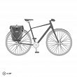 Sakwy rowerowe tylne Ortlieb Back Roller Urban QL2.1 (1szt.) 20L - Pepper - 5