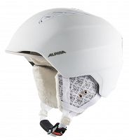 Kask zimowy  narciarski i snowboardowy ALPINA GRAND - white prosecco