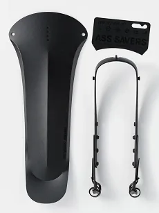 Błotnik tylny Ass Savers Win Wing MTB - Czarny black