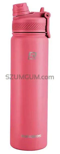 Butelka - bidon termiczny Rockbros 650ml / 21oz - różowa
