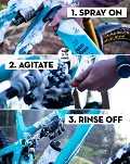 Płyn czyszczący Peaty's LoamFoam Biodegradable Bike Cleaner 1 L - atomizer - 4