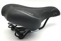 Siodło  Monte Grappa City Line Future Lady damskie - spręzyna czarne - 2