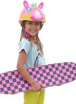 Kask dziecięcy juniorski RASKULLZ C-PREME SUPER RAINBOW CORN (48-52cm) - 7