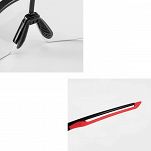 Okulary rowerowe Rockbros 10173 fotochromowe UV400 - czarno-czerwone - 3
