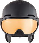 Kask zimowy, narciarski i snowboardowy Alpina ALTO Q-LITE - Black matt (gold mirror) - 2
