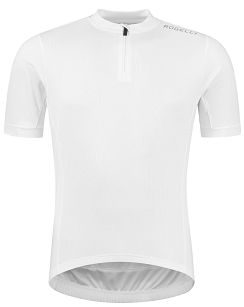 Funkcyjna koszulka rowerowa Rogelli CORE, biała