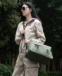 100% wodoodporna torba na bagażnik Rockbros 16L - AS-155 green - 3