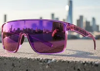 Okulary TIFOSI SANCTUM - purple punch (1 szkło Smoke Purple Mirror AR 11% ) - 5