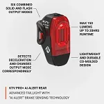 Lampka tylna LEZYNE KTV PRO+ Ai ALERT - 150lm - 2