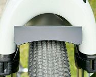Błotnik przedni Mucky Nutz Mini Face Fender - black gravel - 4