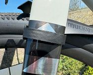 Błotnik przedni Mucky Nutz Mini Face Fender - black gravel - 5