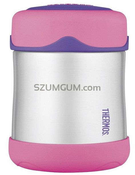 Thermos Foogo - niemowlęcy termos jedzenie - różowy