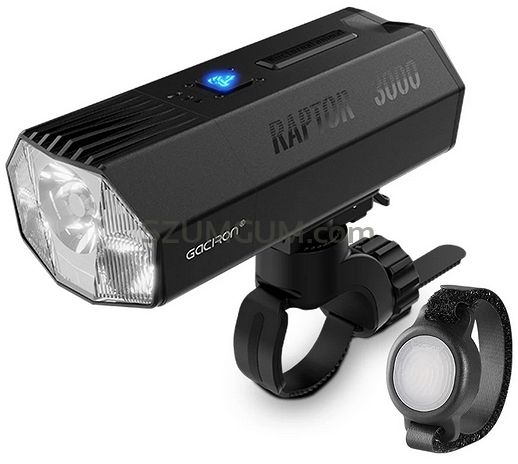 Gaciron Raptor-3000 自転車用ライト Gaciron（ガシロン）フロントライト Raptor-3000