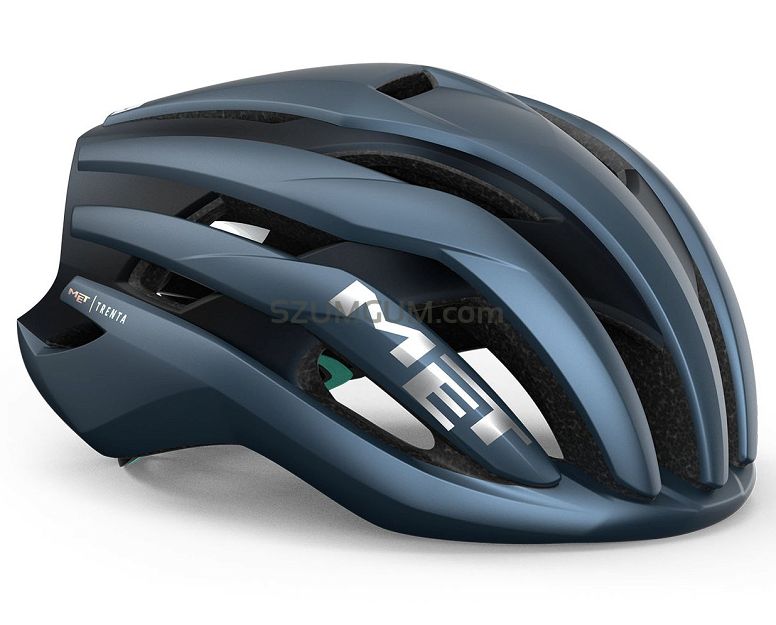 Kask szosowy MET Trenta MIPS -  navy silver matt