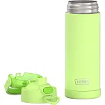 Thermos FUNtainer 470 ml - Termos dla dzieci z nakrętką nawadniającą - neonowo limonkowy - 6