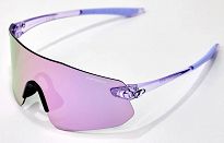 Okulary TIFOSI VOGEL SL crystal pure (1szkło Violet Mirror 15,4% transmisja światła) - 4