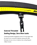 Zestaw wentyli SV/FV (Presta) RideNow Tubeless Valve - 45 | 65 | 85 | 110mm - czarne - 4