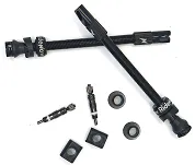 Zestaw wentyli SV/FV (Presta) RideNow Tubeless Valve - 45 | 65 | 85 | 110mm - czarne - 3