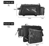 Torba rowerowa na bagażnik Rockbros A9-BK | 9-12 L - 2