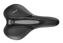 Siodło SelleRoyal RESPIRO Soft Moderate 60st. żelowe + elastomery, UNISEX - 3