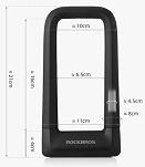 Zapięcie rowerowe Rockbros RKS626 U-lock - 7