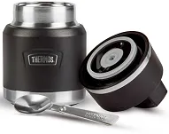 Termos obiadowy z łyżką Thermos Icon 355 ml - granit - 7