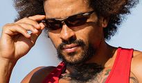 Okulary TIFOSI SEEK 2.0 POLARIZED iron (1 szkło Brown 15,4% transmisja światła) - 5