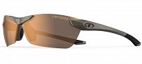 Okulary TIFOSI SEEK 2.0 POLARIZED iron (1 szkło Brown 15,4% transmisja światła) - 2