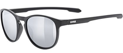 Okulary UVEX LGL 53 - black matt / mirror silver
