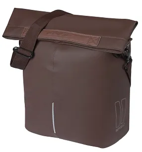 Torba miejska Basil City Shopper MIK Hooks Vegan Leather - 14-16L - roasted brown