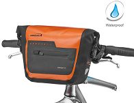 IBERA Bag IHB9  Orange - Wodoodporna torba na kierownicę Ibera Waterproof Handlebar Bag - 3