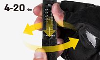 Zestaw klucz dynamometryczny - Topeak Torq Stick Pro 4-20nm, w/18 tool bits - 6