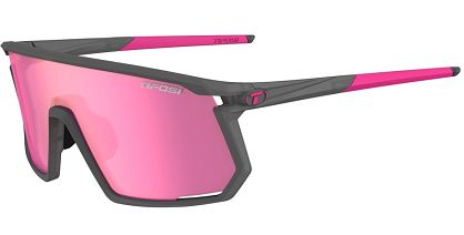 Okulary TIFOSI MOAB CLARION satin vapor (3 szkła Clarion Sunset Pink 12%, AC Red 39%, Clear 90% transmisji światła)