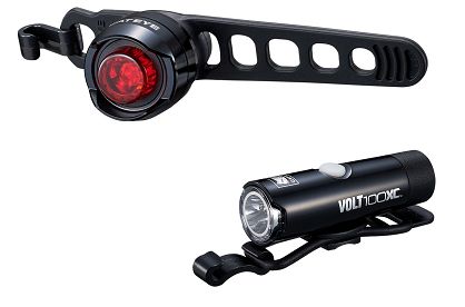 Komplet lamp rowerowych CatEye HL-EL051 VOLT100XC / SL-LD160RC ORB
