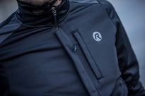 Mocno ocieplana kurtka zimowa Rogelli DEEP WINTER z odblaskowymi panelami, czarna - 9