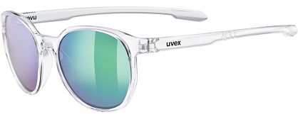 Okulary UVEX LGL 54 - clear / mirror green