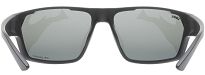Okulary polaryzacyjne UVEX Sportstyle 233 Polavision - black matt / litemirror silver - 3
